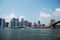 Manhattan Skyline and Brooklyn Bridge