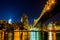 The Manhattan Skyline and Queensboro Bridge seen from Roosevelt