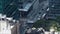 Manhattan Subway Station and Streets Aerial City Timelapse