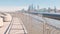 Manhattan View from New Jersey Pier 4K