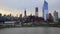 Manhattan waterfront pan