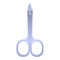 Manicure scissors icon, cartoon style