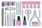 Manicure tools Icons