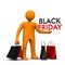 Manikin Shopping Bags Black Friday