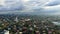 Manila, the capital of the Philippines, aerial view.