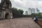 MANILA, PHILIPPINES - JANUARY 12, 2018: Intramuros. Fort Santiago is a citadel first built by Spanish conquistador