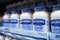Manila, Philippines - Rows of Hellmann`s Lighter than Light Mayonnaise for sale at a supermarket or stocked at a