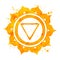 Manipura chakra symbol.