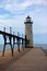 Manistee Pier Lighthouse on Lake Michigan