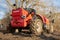 Manitou construction telescopic handler MT1840 on a construction site