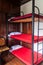 MANIZALES, COLOMBIA - SEPTEMBER 5, 2015: Interior of a dorm in Mirador Andino hostel in Manizale