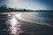 Manly Beach at sunset, Sydney, Australia