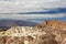 Manly Beacon Viewed From Zabriskie Point