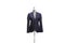 Mannequin doll with a navy blue suit