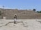 Mannequin in the Huaca Pucllana in Miraflores, Lima