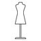 Mannequin icon, outline style