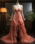 A mannequin wearing a dress