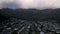 Manoa Valley at Sunset on Oahu, Hawaii