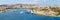 Manoel island yacht marina panorama Malta