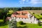 Manoir d`Ango, a Renaissance castle and palace, Italian-built French historical monument near Dieppe, France.