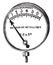 Manometer, Bourdon, a metal ring, vintage engraving