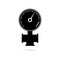 Manometer pressure gauge and vacuum gauge icon