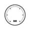 Manometer simple icon