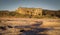 Manorbier castle in West Wales