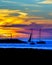 Mansa Beach Sunset Scene, Punta del Este, Uruguay