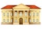 Mansion with columns vector