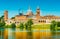 Mantova, Italy: Old architecture of Mantova reflected in water