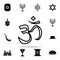 mantra icon. Religion icons universal set for web and mobile