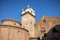 MANTUA: Rotonda di San Lorenzo church and Clock tower in Mantua Mantova. Italy