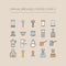 Manual Brewing Coffee Icons 2