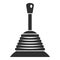 Manual gearbox icon, simple style