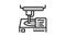 manufacturing factory equipment semiconductor line icon animation