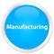 Manufacturing premium cyan blue round button