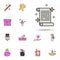 manuscript icon. magic icons universal set for web and mobile