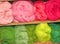 so many balls of wool very soft and voluminous. For sale in the