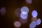 Many Bokeh Wire Lights Background