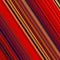 many bright orange scarlet and red stripes and geometric pattern and design