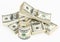 Many bundle and roll of US 100 dollars bank notes