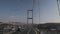 Many cars rushing through Bosporus bridge in Istanbul, travel around Turkey