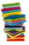 Many colorful towels