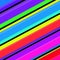 Many diagonal striped rainbow coloured