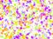 Many different multicolored open flowers background