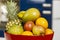 Many exotic fruits in a bowl