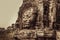 The many-faced temple Bayon.