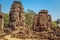 The many-faced temple Bayon.