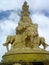 Many faces Buddha Samantabhadra / Pu Xian pusa at Mount Emei in China